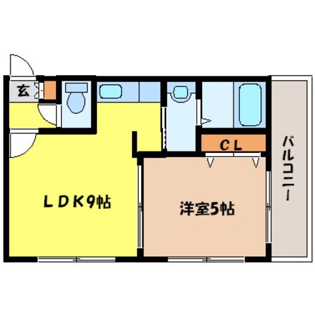 中島公園駅 徒歩8分 1階の物件間取画像